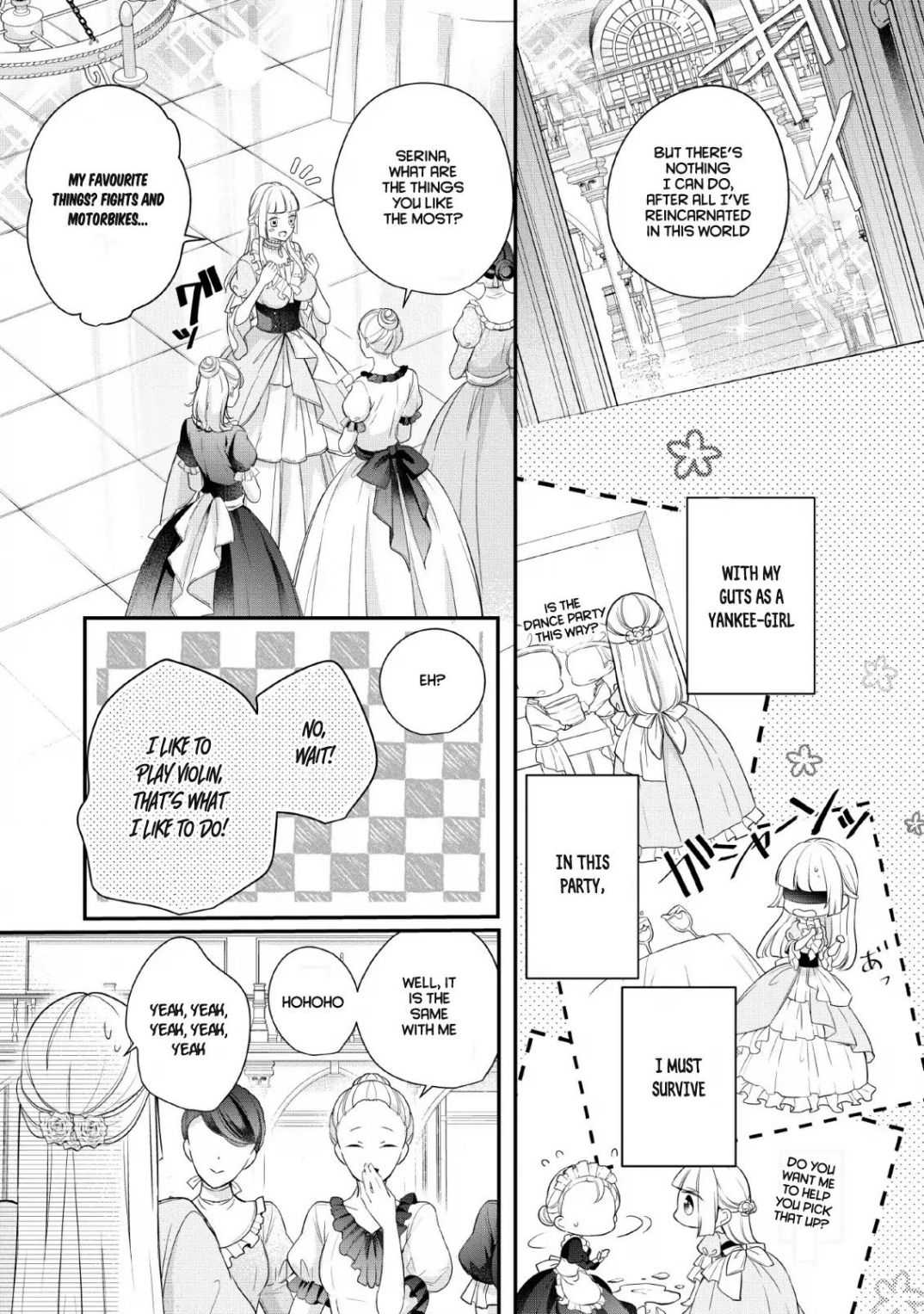 A bellicose lady got reincarnated!? ~It's an impossibly hard game where I would die if I don't fall in love Chapter 1 7